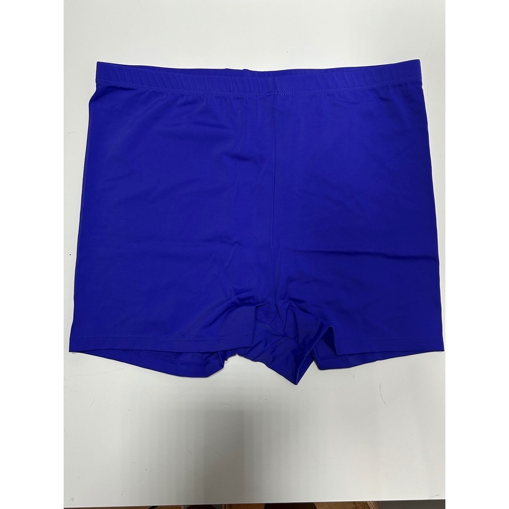 Kim Gravel x Swimsuits For All Purple Animal Print Tankini Boy Short Set 10 NEW - Picture 3 of 6